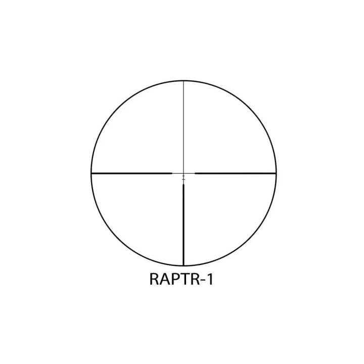 Lunette Element Optics Iris 4-12x44 RAPTR-1 SFP 1" 1/4 MOA