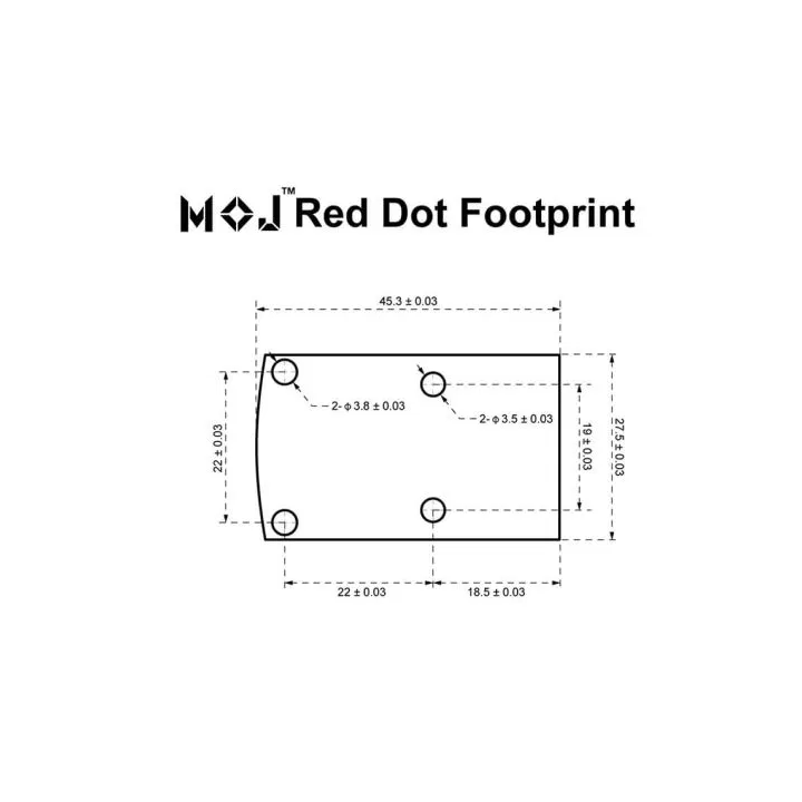 Point rouge Vector Optics Frenzy-X GenII MRS Solar SCRD-SM64 3 MOA RMR / Picatinny