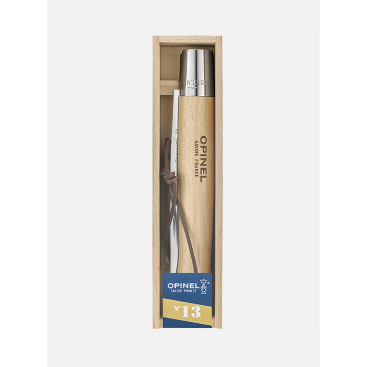 Opinel N°13 Inox Couteau géant 22 cm avec plumier bois | Armurerie MAGGI
