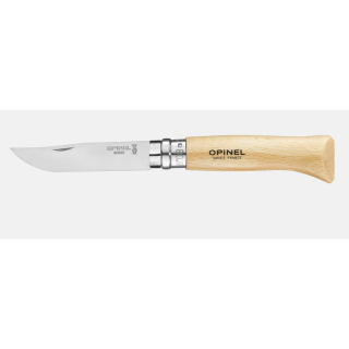 Couteau Opinel N°08 Inox Lame 8,5 cm Hêtre | Armurerie MAGGI