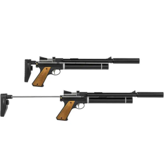 Pistolet à air PCP Snowpeak PP750L 4,5 mm Crosse extensible