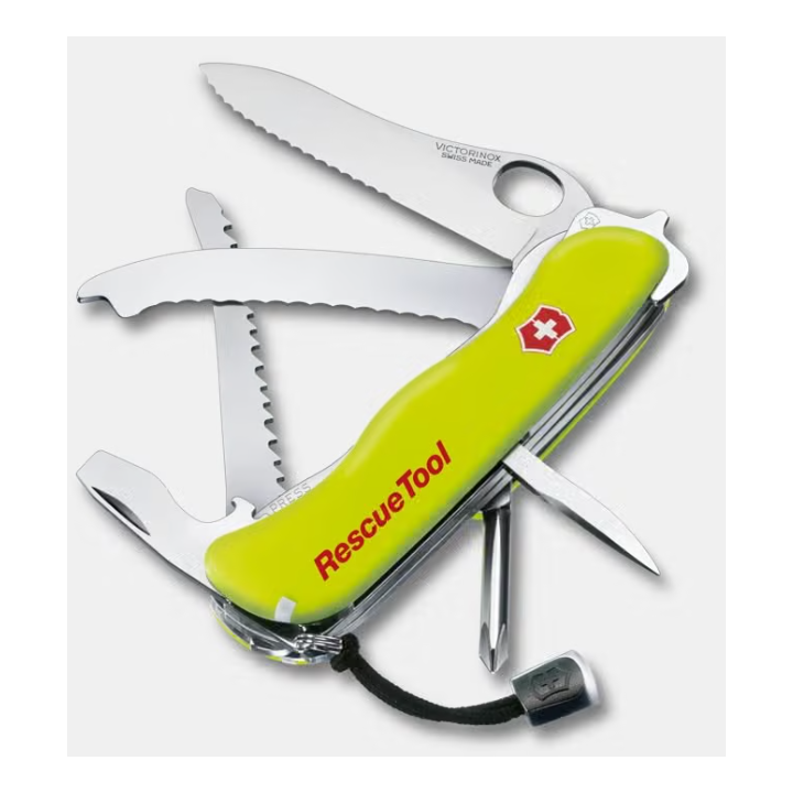 Couteau Victorinox Rescue Tool MW 13 fonctions Jaune | Armurerie MAGGI
