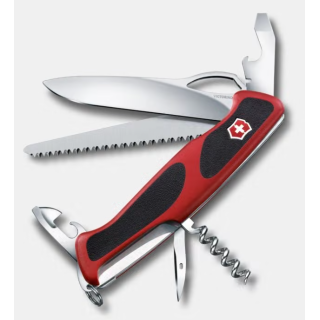 Couteau Victorinox Ranger 79 M Grip 12 fonctions Rouge | Armurerie MAGGI