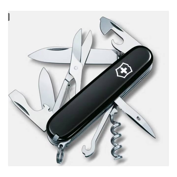 Couteau Victorinox Climber 14 fonctions Noir | Armurerie MAGGI