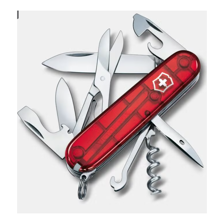 Couteau Victorinox Climber 14 fonctions Rubis | Armurerie MAGGI