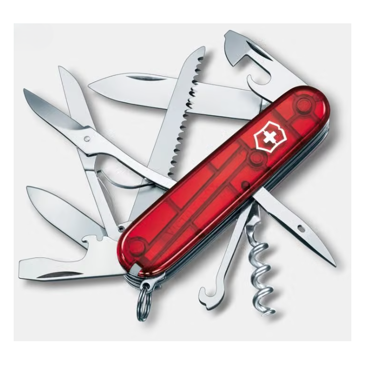 Couteau Victorinox Huntsman 15 fonctions Rubis | Armurerie MAGGI