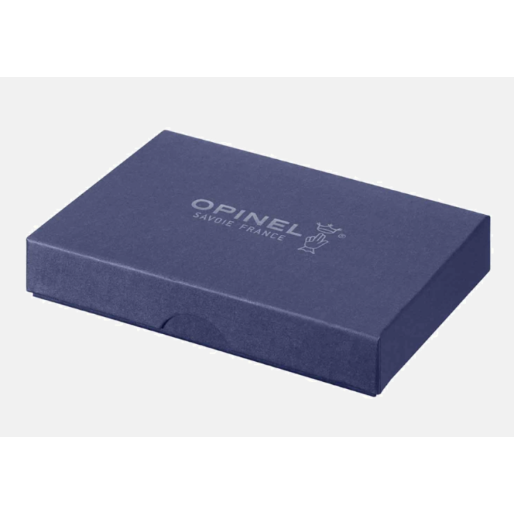 Couteau Opinel N°08 Luxe Bouleau lamellé gris Lame inox 8,5 cm