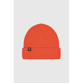 Bonnet Alaska 1795 Merino Beanie 100 % laine mérinos - Orange