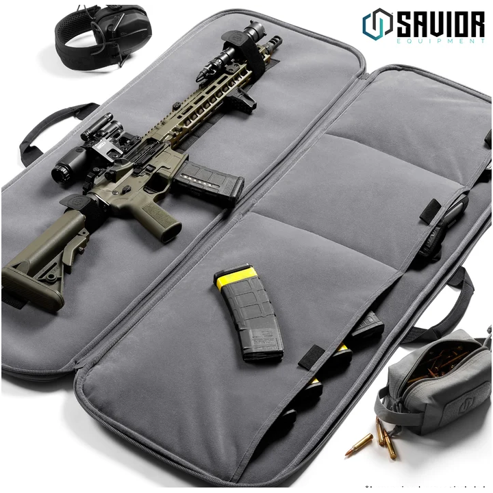 Housse pour arme longue Savior Specialist Single Rifle Case 42" Gris