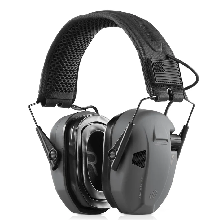 Casque antibruit électronique Savior Apollo SW Gray | Armurerie MAGGI