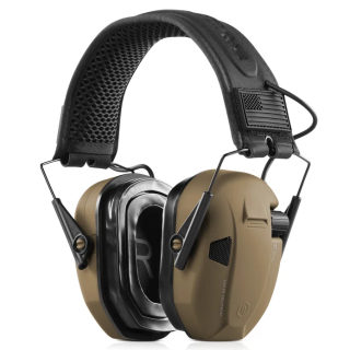 Casque antibruit électronique Savior Apollo FDE Tan | Armurerie MAGGI