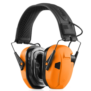 Casque antibruit électronique Savior Apollo Orange | Armurerie MAGGI