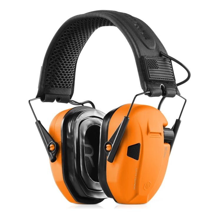 Casque antibruit électronique Savior Apollo Orange | Armurerie MAGGI