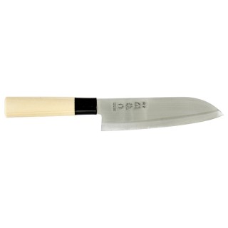 Couteau Santoku Seki Ryu SR100 Lame 170 mm Manche bois | Armurerie MAGGI
