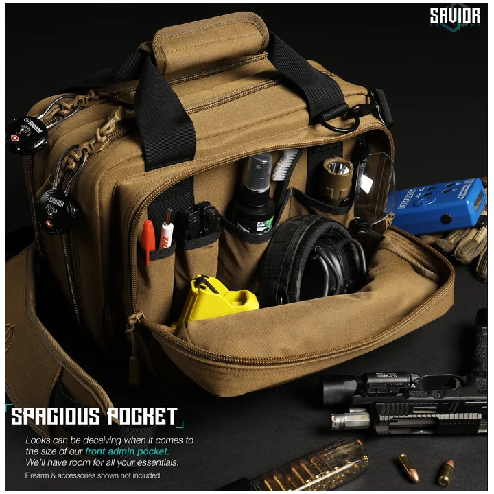 Sac de tir Savior Specialist Mini Range Bag Dark FDE | Armurerie MAGGI