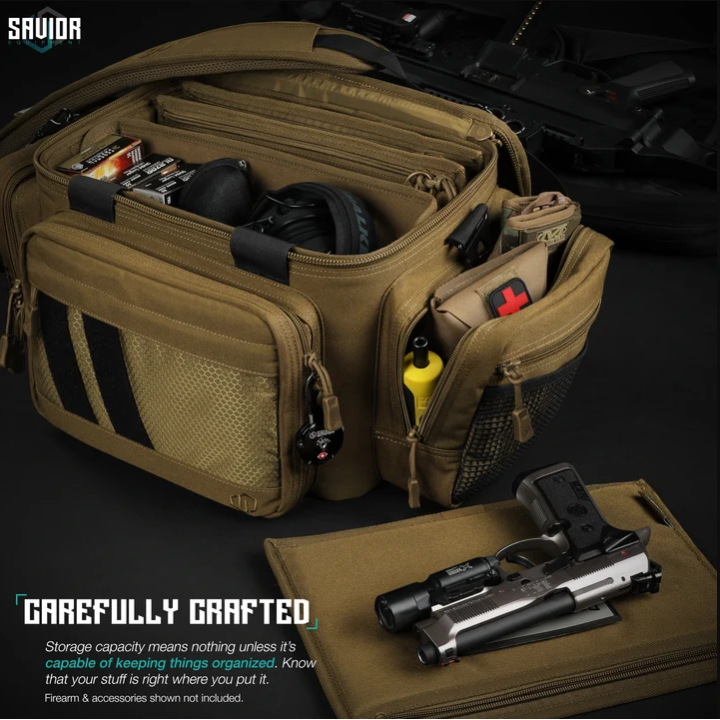 Sac de tir Savior Specialist Range Bag Dark FDE | Armurerie MAGGI