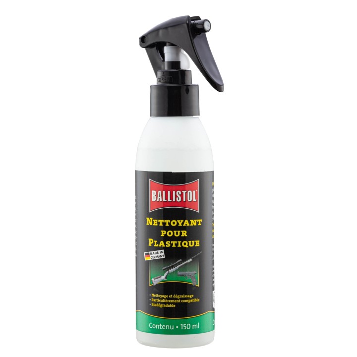 Nettoyant rénovateur plastique Ballistol Spray 250 ml | Armurerie MAGGI