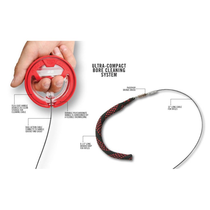 Cordon de nettoyage Real Avid Bore Boss Pour armes de poing, carabines et fusils