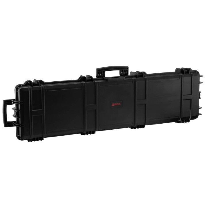 Mallette Nuprol XL Waterproof 137 cm avec mousse vague Noir