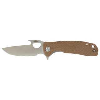 Couteau Honey Badger Medium Opener Tan HB1062 Lame 81 mm