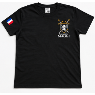 T-shirt HOMME Armurerie MAGGI 100 % coton Noir | Armurerie MAGGI