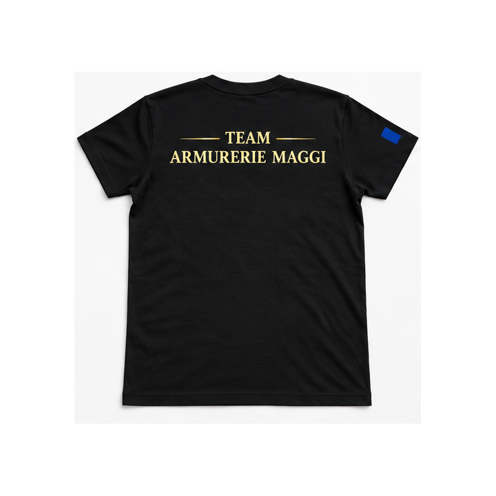 T-shirt FEMME Armurerie MAGGI 100 % coton Noir | Armurerie MAGGI