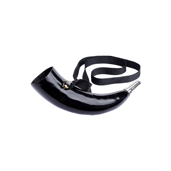 Corne d'appel en véritable corne de buffle 20 cm | Armurerie MAGGI