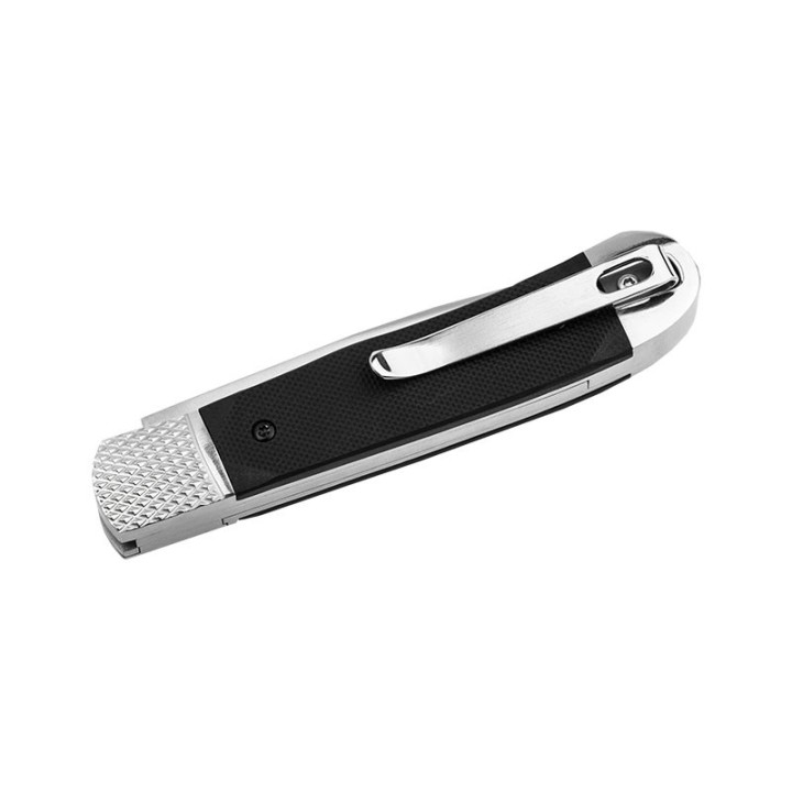 Couteau automatique Böker Plus Hidden Release Trapper G10 01BP0028 80 mm