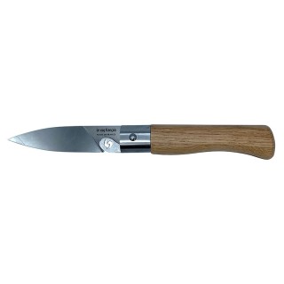 Couteau Le Coq Français COCO Chêne 85 mm Fabrication française