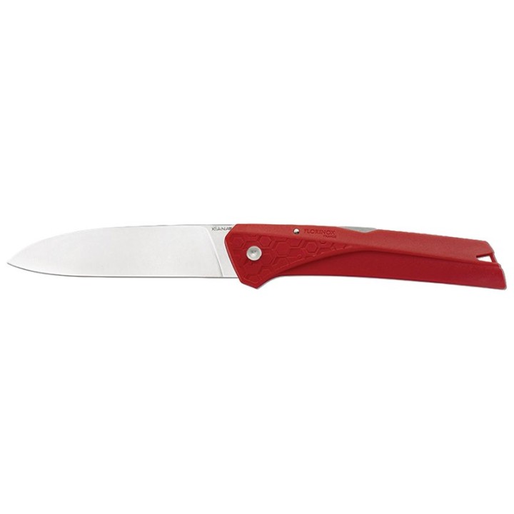 Couteau Florinox Kiana Rouge FLKLROUGE Lame inox 87 mm | Armurerie MAGGI
