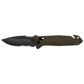 Couteau TB Outdoor CAC Mixte 4 fonctions Kaki TB0049 Nitrox 85 mm