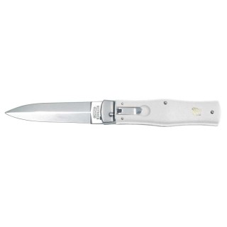Couteau automatique Mikov Predator Blanc M241NH1S Lame 100 mm
