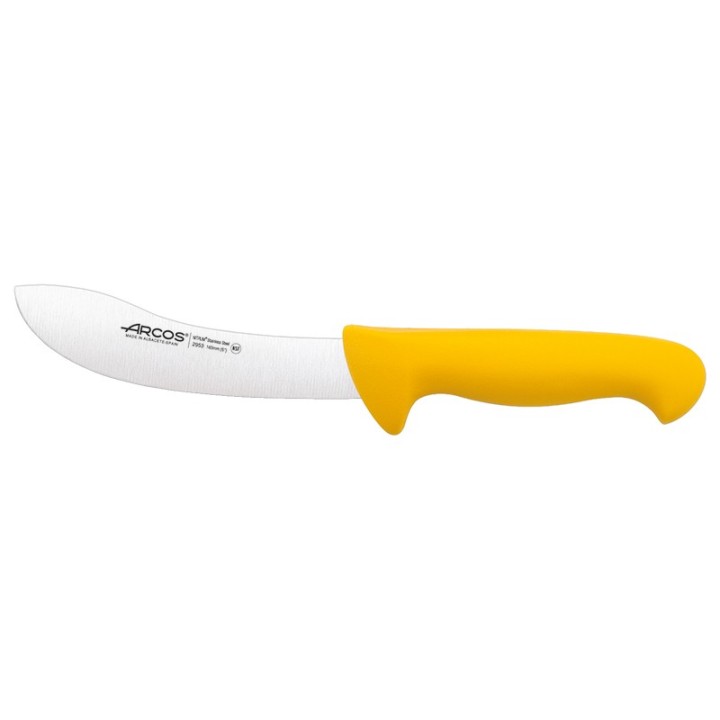 Couteau à dépouiller Arcos Prof A295300 160 mm jaune | Armurerie MAGGI